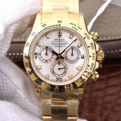 Best JH Factory Replica Rolex Daytona Cosmograph 116528-78598 Yellow Gold Strap For Sale – Replica Watch Wholesale