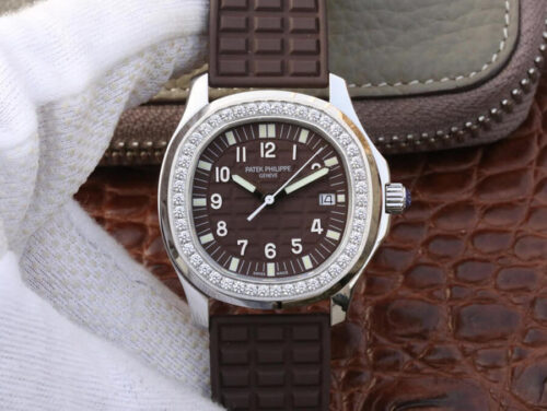 Best PPF Factory Replica Patek Philippe Aquanaut 5067A-023 Brown Strap For Sale - Replica Watch Wholesale