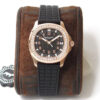 Best PPF Factory Replica Patek Philippe Aquanaut Black Strap For Sale - Replica Watch Wholesale