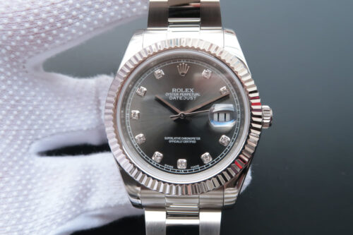 Best EW Factory Replica Rolex Datejust M126334-0005 Grey Dial For Sale - Replica Watch Wholesale