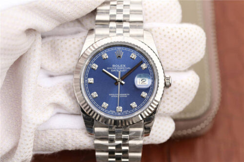 Best EW Factory Replica Rolex Datejust M126334-0016 Blue Dial For Sale - Replica Watch Wholesale