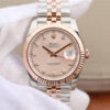 Best EW Factory Replica Rolex Datejust M126331-0008 Rose Gold Sundust Dial For Sale - Replica Watch Wholesale
