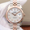 Best EW Factory Replica Rolex Datejust M126331-0014 White Mother-Of-Pearl Dial For Sale - Replica Watch Wholesale
