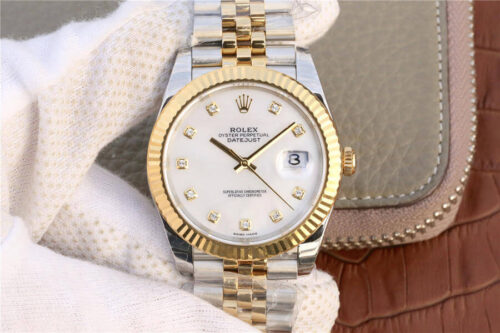Best EW Factory Replica Rolex Datejust M126333-0018 White Dial For Sale - Replica Watch Wholesale