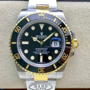 Best Clean Factory Replica Rolex Submariner 116613-LN-97203 V4 Black Bezel For Sale - Replica Watch Wholesale