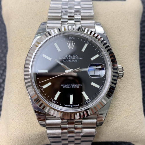 Best EW Factory Replica Rolex Datejust M126334-0018 Black Dial For Sale - Replica Watch Wholesale