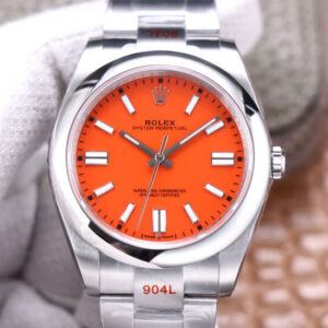 Best EW Factory Replica Rolex Oyster Perpetual M124300-0007 41MM Red Dial For Sale - Replica Watch Wholesale