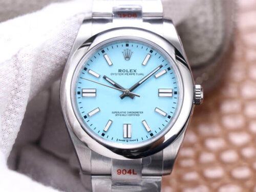 Best EW Factory Replica Rolex Oyster Perpetual M124300-0006 41MM Blue Dial For Sale - Replica Watch Wholesale