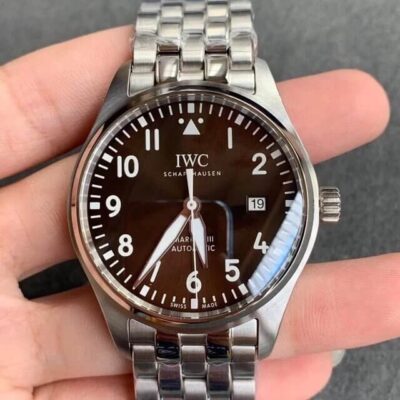 Best V7 Factory Replica IWC Pilot IW327013 Stainless Steel Strap For Sale – Replica Watch Wholesale