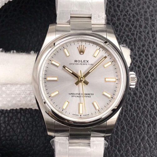 Best EW Factory Replica Rolex Oyster Perpetual M277200-0001 31MM Silver Dial For Sale - Replica Watch Wholesale