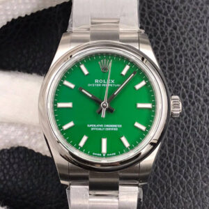 Best EW Factory Replica Rolex Oyster Perpetual M277200-0006 31MM Green Dial For Sale - Replica Watch Wholesale