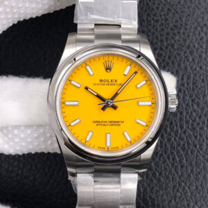 Best EW Factory Replica Rolex Oyster Perpetual M277200-0005 31MM Yellow Dial For Sale - Replica Watch Wholesale
