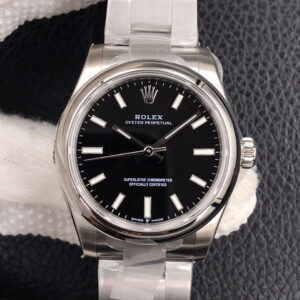 Best EW Factory Replica Rolex Oyster Perpetual M277200-0002 31MM Black Dial For Sale - Replica Watch Wholesale