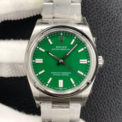 Best EW Factory Replica Rolex Oyster Perpetual M126000-0005 36MM Green Dial For Sale – Replica Watch Wholesale