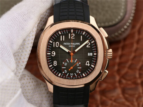 Replica Best Patek Philippe Aquanaut 5968A-001 Black Dial For Sale - Replica Watch Wholesale