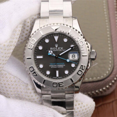 Best AR Factory Replica  Rolex Yacht Master 268622-0002 Black Dial For Sale – Replica Watch Wholesale