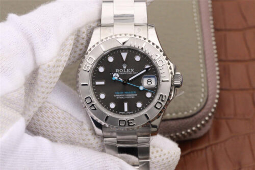 Best AR Factory Replica Rolex Yacht Master 268622-0002 Black Dial For Sale - Replica Watch Wholesale