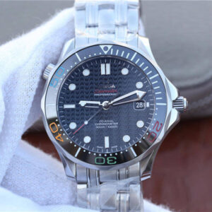 Best V6 Factory Replica Omega Seamaster Diver 300M 522.30.41.20.01.001 Stainless Steel Strap For Sale - Replica Watch Wholesale