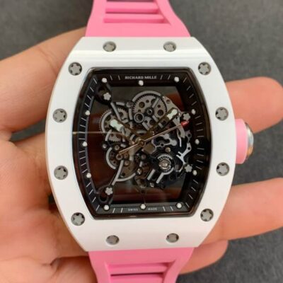 Best KV Factory Replica Richard Mille RM055 V2 carbon fiber Case For Sale – Replica Watch Wholesale