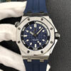 Best BF Factory Replica Audemars Piguet Royal Oak Offshore 15720ST.OO.A027CA.01 Blue Strap For Sale - Replica Watch Wholesale