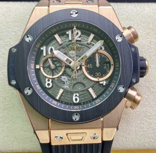 Best ZF Factory Replica Hublot Big Bang 421.0X.1180.RX Black Rubber Strap For Sale - Replica Watch Wholesale