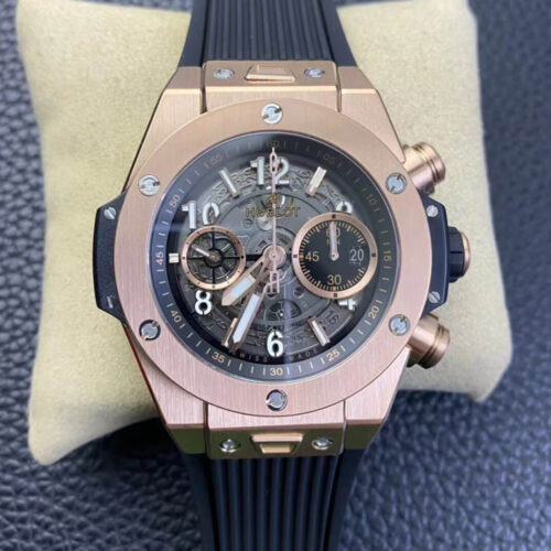 Best ZF Factory Replica Hublot Big Bang 421.OX.1180.RX Black Rubber Strap For Sale - Replica Watch Wholesale
