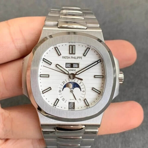 Best GR Factory Replica Patek Philippe Nautilus 5726/1A-010 Moonphase Stainless Steel Case For Sale - Replica Watch Wholesale