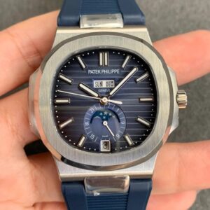 Best GR Factory Replica Patek Philippe Nautilus 5726 Moonphase V2 Blue Strap For Sale - Replica Watch Wholesale