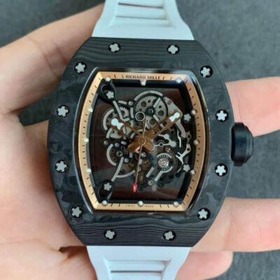 Best KV Factory Replica Richard Mille RM055 V2 Carbon Fiber Case For Sale – Replica Watch Wholesale