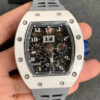 Best ROF KV Factory Richard Mille RM-011 White Ceramic Case For Sale - Replica Watch Wholesale
