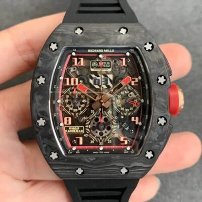 Best KV Factory Replica Richard Mille RM-011 V2 Black Strap For Sale – Replica Watch Wholesale