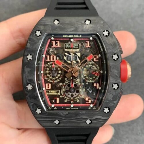Best KV Factory Replica Richard Mille RM-011 V2 Black Strap For Sale - Replica Watch Wholesale