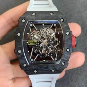 Best KV Factory Replica Richard Mille RM35-02 V3 White Rubber Strap For Sale - Replica Watch Wholesale