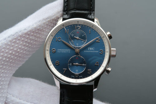 Best ZF Factory Replica IWC Portugieser IW371432 V7 Blue Dial For Sale - Replica Watch Wholesale