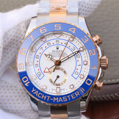 Best JF Factory Replica Rolex Yacht-Master M116681-0002 Blue Bezel For Sale – Replica Watch Wholesale