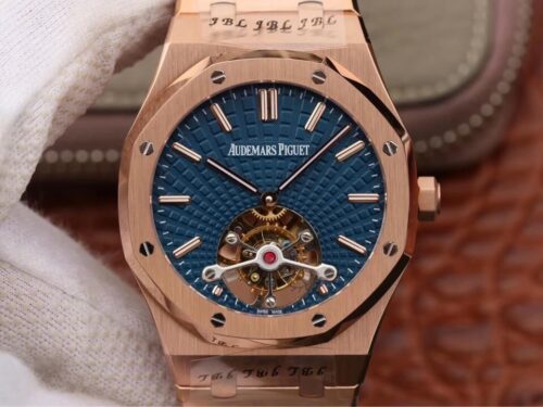 Best JF Factory Replica Audemars Piguet Royal Oak Tourbillon 26522OR.OO.1220OR.01 Rose Gold Strap For Sale - Replica Watch Wholesale