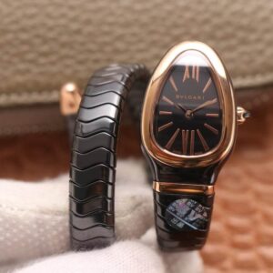 Best BV Factory Replica Bvlgari Serpenti 102735 Black Dial For Sale - Replica Watch Wholesale