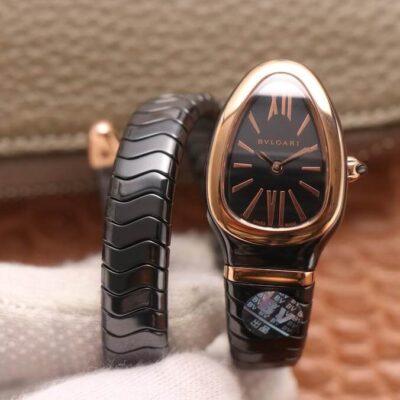 Best BV Factory Replica Bvlgari Serpenti 102735 Black Dial For Sale – Replica Watch Wholesale