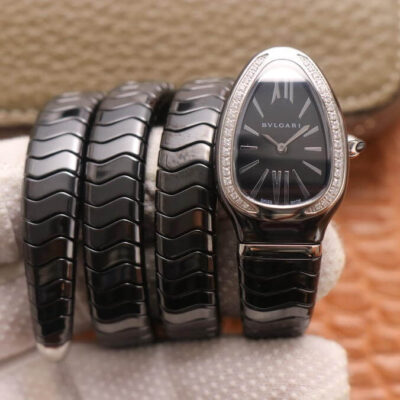 Best BV Factory Replica Bvlgari Serpenti Black Dial For Sale – Replica Watch Wholesale