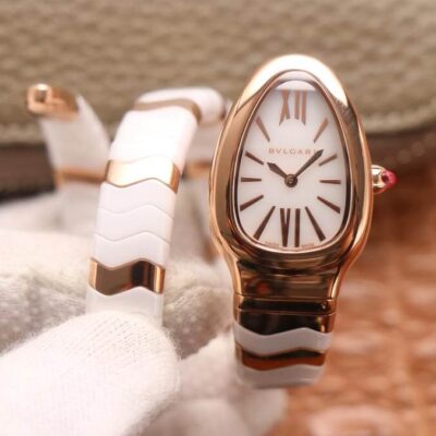 Best BV Factory Replica Bvlgari Serpenti Ceramic White Dial For Sale – Replica Watch Wholesale