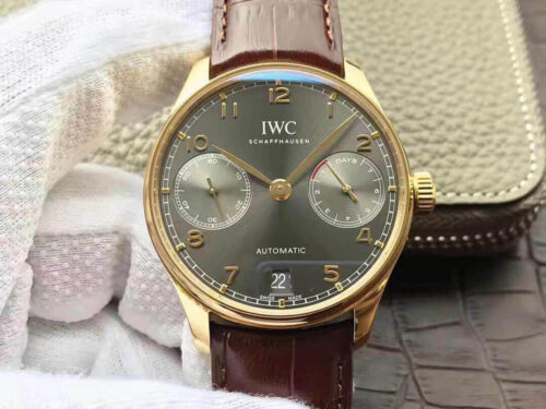 Best ZF Factory Replica IWC Portugieser IW500101 Brown Strap For Sale - Replica Watch Wholesale