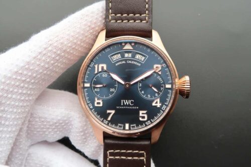 Best ZF Factory Replica IWC Pilot IW502701 Brown Strap For Sale - Replica Watch Wholesale