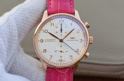 Best ZF Factory Replica IWC Portuguese Red Strap For Sale - Replica Watch Wholesale