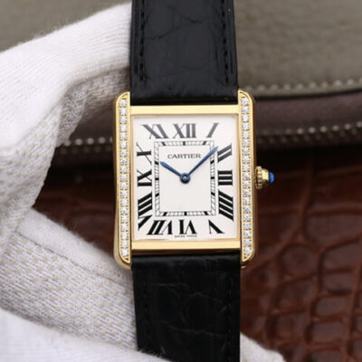 Best K11 Factory Replica Cartier Tank Ladies Black Strap For Sale – Replica Watch Wholesale