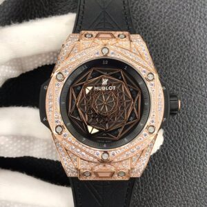 Best WWF Factory Replica Hublot Big Bang Black Strap For Sale - Replica Watch Wholesale