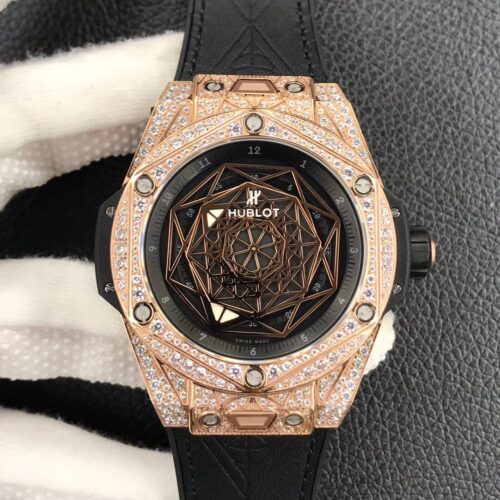 Best WWF Factory Replica Hublot Big Bang Black Strap For Sale - Replica Watch Wholesale