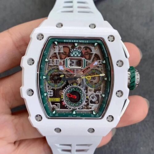 Best KV Factory Replica Richard Mille RM011-03 Ceramic White Case For Sale - Replica Watch Wholesale