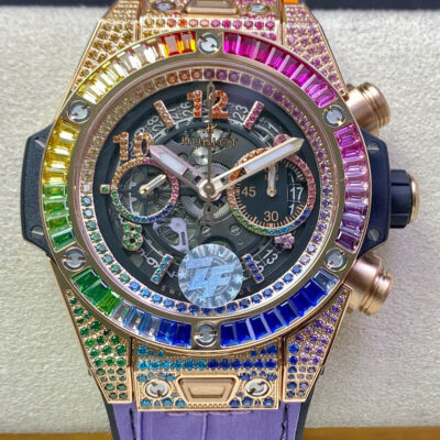 Best ZF Factory Replica Hublot BIG BANG Unico 411.OX.9910.LR.0999  Rose Gold Skeleton Dial For Sale – Replica Watch Wholesale