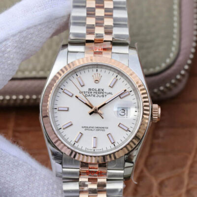Best GM Factory Replica Rolex Datejust M126231-0017 36MM Rose Gold Bezel For Sale – Replica Watch Wholesale