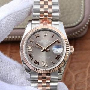 Best GM Factory Replica Rolex Datejust M126231-0023 36MM Grey Dial For Sale - Replica Watch Wholesale